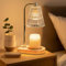 Marycele Kerzenwärmer Lampe, Candle Warmers mit Timer und Dimmer, Duftlampe Elektrisch Home Decors, Geschenke für Frauen Geburtstagsgeschenk, Deko Wohnzimmer, Aroma Diffusers mit 2 Glühbirnen, Gold