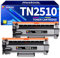 Hookink 2er-Pack TN2510 TN-2510 Toner Kompatibel für Brother TN 2510 Toner TN-2510 TN2510XL Toner für Brother MFC-L2860DWE MFC-L2835DW MFC-L2827DW HL-L2400DWE MFC-L2800DW HL-L2447DW
