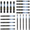 20 x Rennie Tools 50mm 75mm 100mm 150mm Long PZ2 Impact Screwdriver Driver Bits Set. Heavy Duty PoziDriv POZI No.2 Magnetic Screwdriver Bit Set. PZ2 Impact Driver Bits Pozidrive Screw Accessories