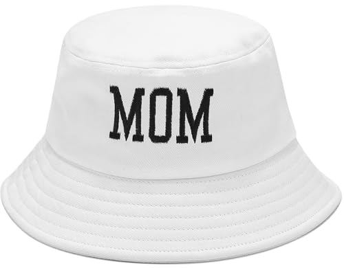 XYIYI Mode Embroidered Fischerhüte Baumwolle Strand Sonnenhut Fischerkappe für Damen Jugendliche
