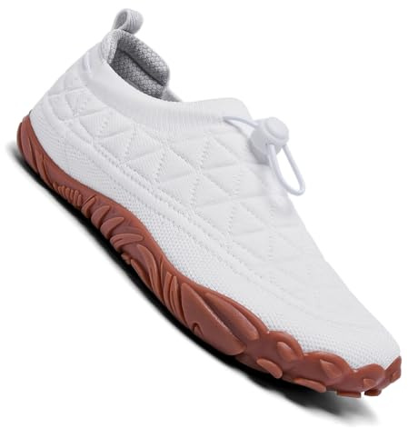 SHULOOK Barfußschuhe Herren Damen rutschfeste | Breite Barfussschuhe Atmungsaktive Barfuss Schuhe Wasserschuhe Sneakers