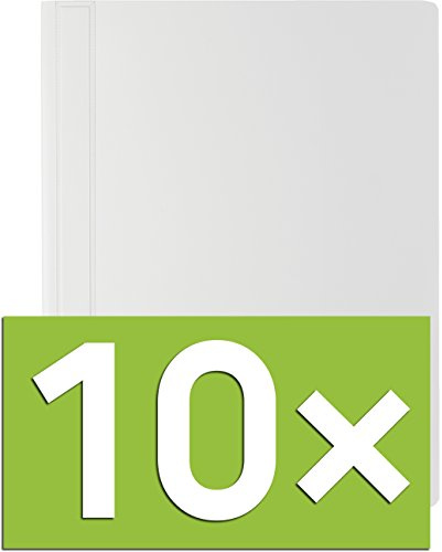 Durable Schnellhefter Duralux, überbreit (10 Stück weiß)