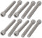 sourcing map 10pcs 1/4-20 x 2 304 Edelstahl Vollgewinde Innensechskantschraube Bolzen DE de