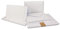 25x Faltkarten SET DIN A6/C6 mit Brief-Umschlägen in Hochweiß/Kristallweiß - inklusive Einleger - 14,8 x 10,5 cm - Premium Qualität - FarbenFroh