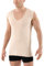 ALBERT KREUZ Herren Unterhemd unsichtbar Lasercut nahtlos Clean Cut Deep-V ohne Arm Hautfarbe 05/M