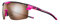 Julbo Unisex Ultimate Sonnenbrillen, Schwarz/Neonrosa, One Size