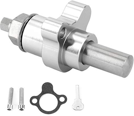 Dioche - Tensor de cadena de leva, tensor de cadena de distribución, kit de ajuste manual para CBR600RR 03‑18 aleación de aluminio plateado + acero