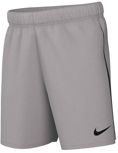 NIKE DR0968-052 Y NK DF LGE Knit III Short K Shorts Unisex Pewter Grey/Black/Black Size XL