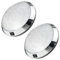 NAVESO Lot de 2 plafonniers d'intérieur pour camping-car, plafonnier à 46 LED, éclairage intérieur de caravane avec interrupteur marche/arrêt, spots intérieurs pour camping-car, remorque, marine