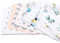 Baumwollstoff meterware 3 St. je 50x80cm 14 St. 20x40cm + 5 m Gummi + 14 St. Vlieseline - Stoffe zum Nähen Patchwork Stoff Paket Stoffreste nähstoffe Baumwolle Weiß Grau