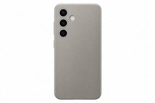 Samsung Designed for Hochuen Vegan Leather Smartphone Case GP-FPS921H, Galaxy S24, Handy-Hülle, Lederimitat, Schlankes Design, Taupe