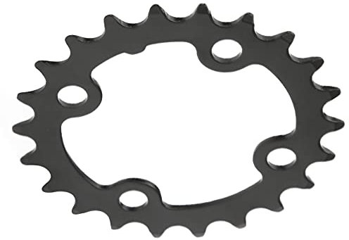 Plato de Bicicleta 22T, Manivela de 8, 9 y 10 Velocidades, Repuesto de Acero Al Carbono, Plato BCD de 64mm para Bicicleta de Montaña, BMX, Pista Fija