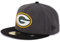 New Era Cap 59FIFTY Herren Basecap NFL Limited Edition (Green Bay Packers, grau/schwarz, 7 3/8)