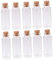 Zerodeko 20ml Mini Glass Jars Reusable Airtight Spell Jars for Craft Bottles Lids