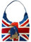 Signare Gobelin Hobo Umhängetasche für Damen mit englischem Herritage-Design (Union Jack Paddington)