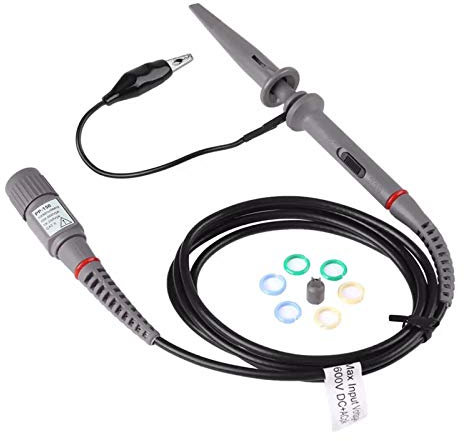 Hantek PP-150 Oszilloskop Probe 1x 10x 100MHz Oscilloscope Clip Passive BNC Scope Clip Probe