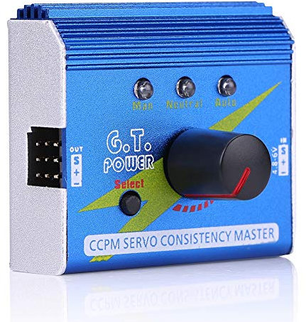 Xinwoer DC 4,8-6 V Servo Tester, Motor Servo Tester Elektronische Drehzahlregler Checker Master Für RC Flugzeug Auto Boot