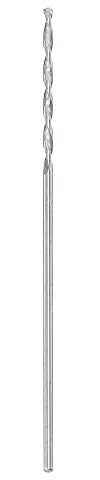 sourcing map Solid Carbide Twist Drill Bits 0.8mm, Metric Left Hand Spiral Flutes Straight Shank Tungsten Steel Drilling Tool for Stainless Steel Alloy Metal