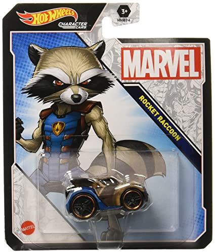 Hot Wheels Character Cars Marvel Rocket