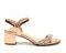 Ladies Amie Rose Gold Sandal 4 Rose Gold