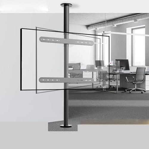 Soporte De TV Motorizado Para Techo - Soporte De Suelo Para Pantalla Colgante, Marco Giratorio De 360 grados Para TV LCD, Base Giratoria Para Pared Divisoria, Apto Para Pantallas De 32 A 75 Pulgadas