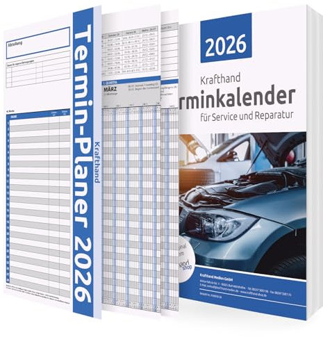 Terminkalender plus Termin- und Urlaubsplaner – 2026