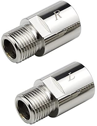 Create idea Fahrradpedalverlängerung, Chrom-Molybdän-Stahl, 20 mm, passend für 9/16 Zoll Gewindepedale, Rennrad, SPD MT BMX Cruiser