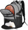 Goloni Fußball-Rucksack für Damen und Herren, Sporttasche mit Ballfach, Turnrucksack mit Schuhfach, geeignet für Fußball, Volleyball, große Kapazität, Ballausrüstung, Jugend-Basketballsachen, Grau