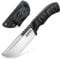 Japaknives Survival Outdoor Messer mit G10 Griff,Jagdmesser Feststehende Klinge,Survival Messer mit Kydex Scheide,Bushcraft Messer for Camping Trekking Angeln,Ideal als Geschenk