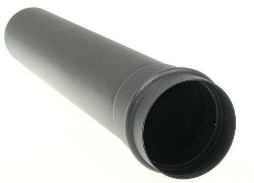 SYSTERM Abgasableitungssystem Ø 80 mm für Kaminen oder Pelletheizgeräten, alle Elemente der Schornsteinanlage an einem Ort (Pelletrohr 1m)