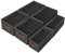 zachufa Kleiderschrank Organizer 6 Stück - Faltbare & Stabilisieren Schrank Organizer Mit Grundplatte - Schubladen Ordnungssystem für Aufbewahrung Kleidung, Tshirts, Hosen, Unterwäsche