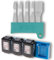 48 Tools Set | Magnetischer Bithalter für Makita Akkuschrauber & Akkuhalterung für 4 Makita 18V Akkus | Robustes Design | Einfache Handhabung | Werkstatt Zubehör