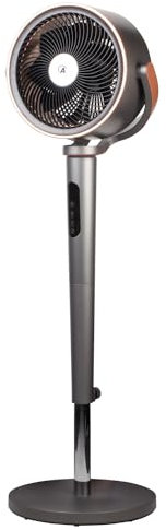 Ardes - AR5CIR02 LUMIA Circolatore D'Aria 7 pale - Oscillazione 3D Automatica - Luce LED Inclinazione Regolabile e Ionizzatore - 12 Velocità con Telecomando