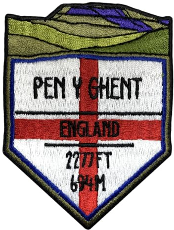 Pawprint Family | Pen Y Ghent Mountain Sew on Patch | Show Off Your Hiking, Mountaineering, and Climbing Achievements and Customise Bags, Jackets, Blankets, and More!