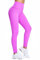 Enjoyoga Leggings Damen High Waist [mit Innentasche] -Blickdicht Sporthose Laufhose für Sport Yoga Gym -08(L-XL, Rosa)