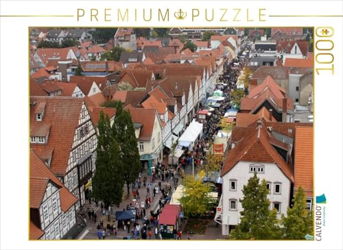 CALVENDO Puzzle Oktobermarkt in Burgdorf | 1000 Teile Lege-Größe 64 x 48 cm Foto-Puzzle für glückliche Stunden