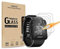 AKWOX Lot de 4 Compatible avec Garmin Forerunner 35 Films Protecteurs Verre Trempé, 9H Anti Rayures Film Protection Ecran