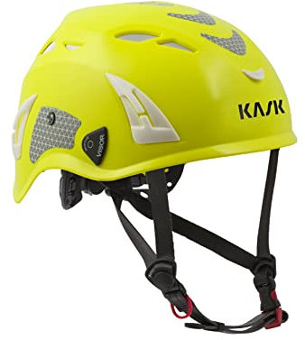 Kask Super Plasma Warnschutzhelm, fluoreszierendes Gelb