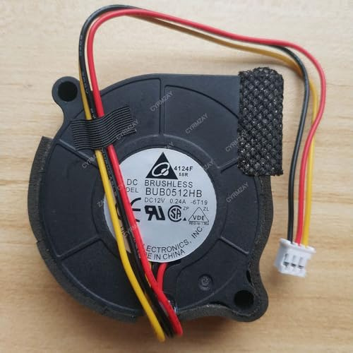 Compatible para Delta BUB0512HB 12V 0.24A 5cm 5015 3 line ventilador