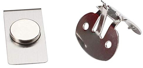 Colorful Home Tool Magnetischer Krawattennadel Clip Anti-Falten-Clip Anti-Schwingen Krawattenklammer Accessoires für Herren für Erwachsene Männer zu Weihnachten