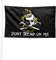 KliKil Bandera Piratas Serpiente Grande - 1 Bandera de Pirata cráneo y miedo para Balcon, Bandera Pirata don't tread on me Para Exterior Jardin, Pirate Gadsden Flag - 90x150 cm
