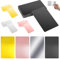XSHAO 80 Stück Visitenkarten, 4 Farben Rohlinge Metall Eloxiertes Aluminium mit Visitenkartenetui für Haus Büro Kunden DIY Geschenk Karten (Roségold, Silber, Gold, Schwarz)