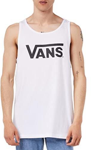 Vans Herren Classic Tank Tanktop, weiß, S