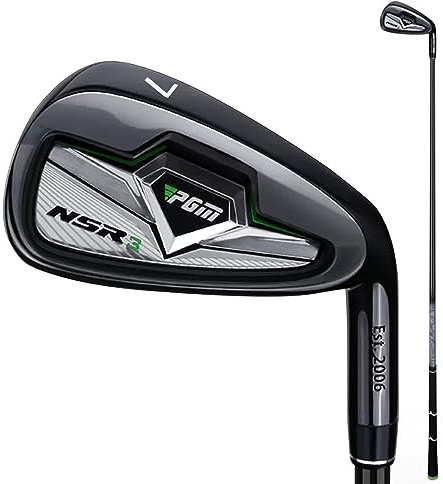 PGM Golfschläger NSR III Golfeisen #7 Thru-Gap-Wedge mit Graphitschäften für Rechtshänder - S Flex