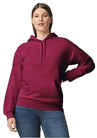 Gildan Softstyle® Midweight Sweat Adult Hoodie Maroon 4XL (GSF500)