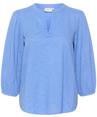KAFFE Langarm-Bluse KAjollia 44, Ultramarine 44