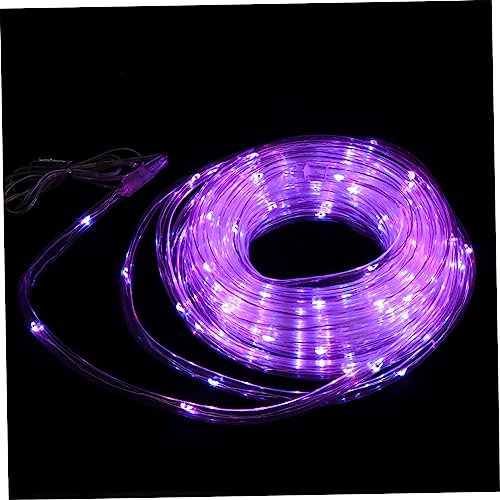 Angoily 1 Satz Saite Leuchtstoffröhre Flexibler Besatz Lichterketten Im Freien Außendekoration Leichter Farbwechselnde Lichterketten Ladelicht Kupferkabel Gebührenpflichtig