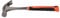 FLZOSPER 20oz Claw Hammer with Smooth Face & Shock Reduction Grip- Long Handle Straight Rip Claw