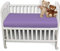 2 x AmigoZone Pollyotton Cot Bed Fitted Sheet (Lilac, Cot Bed (70 x 140cm))