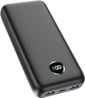 SOARAISE Power Bank 27000mAh, 22,5W Batterie Externe Charge Rapide, Batterie Portable PD3.0 QC4.0 avec USB C Input & Output, Chargeur Portable pour iPhone Samsung Tablettes